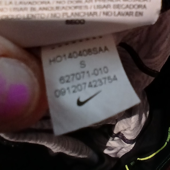 🎈Nike🎈BUY 1 GET 1 FREE ALL LISTINGS🎈Pro Hi Waist Pattern Leggings Sz S - Picture 3 of 15